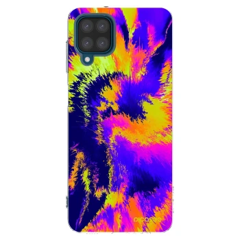 Picasee átlátszó szilikon tok az alábbi mobiltelefonokra Samsung Galaxy A12 A125F - Burn