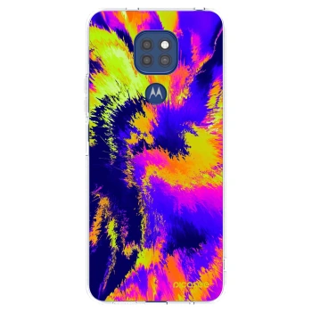 Picasee átlátszó szilikon tok az alábbi mobiltelefonokra Motorola Moto G9 Play - Burn