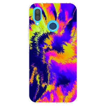 Picasee átlátszó szilikon tok az alábbi mobiltelefonokra Huawei P20 Lite - Burn