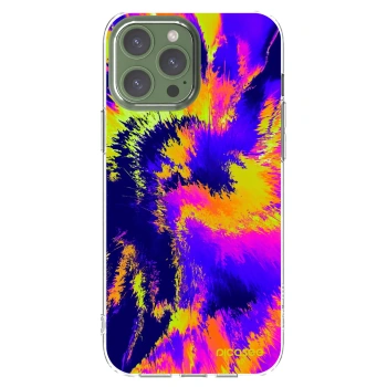 Picasee átlátszó szilikon tok az alábbi mobiltelefonokra Apple iPhone 13 Pro Max - Burn