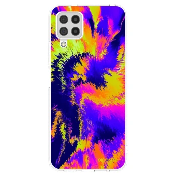 Picasee átlátszó szilikon tok az alábbi mobiltelefonokra Samsung Galaxy A22 A225F 4G - Burn