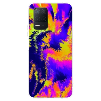 Picasee átlátszó szilikon tok az alábbi mobiltelefonokra Realme 8 5G - Burn