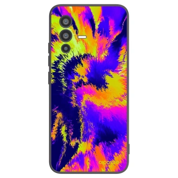 Picasee fekete szilikon tok az alábbi mobiltelefonokra Vivo V23 5G - Burn