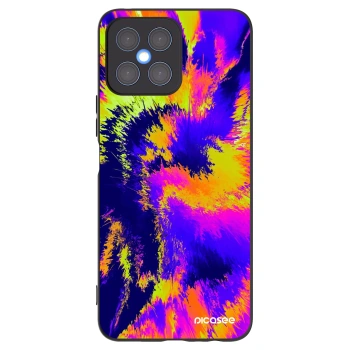 Picasee fekete szilikon tok az alábbi mobiltelefonokra Honor X8 4G - Burn