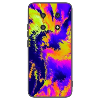 Picasee fekete szilikon tok az alábbi mobiltelefonokra Honor Magic4 Lite 5G - Burn