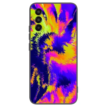 Picasee fekete szilikon tok az alábbi mobiltelefonokra Samsung Galaxy M13 M135F - Burn