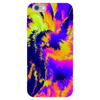 Picasee átlátszó szilikon tok az alábbi mobiltelefonokra Apple iPhone 6/6S - Burn