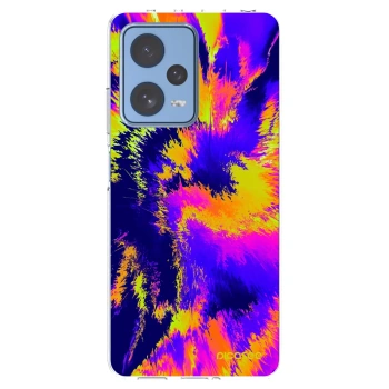Picasee átlátszó szilikon tok az alábbi mobiltelefonokra Xiaomi Redmi Note 12 Pro 5G - Burn