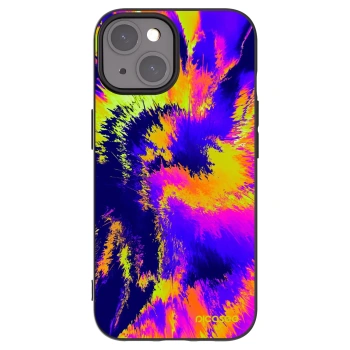 Picasee fekete szilikon tok az alábbi mobiltelefonokra Apple iPhone 15 - Burn