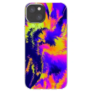 Picasee átlátszó szilikon tok az alábbi mobiltelefonokra Apple iPhone 15 Plus - Burn