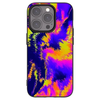 Picasee fekete szilikon tok az alábbi mobiltelefonokra Apple iPhone 15 Pro - Burn