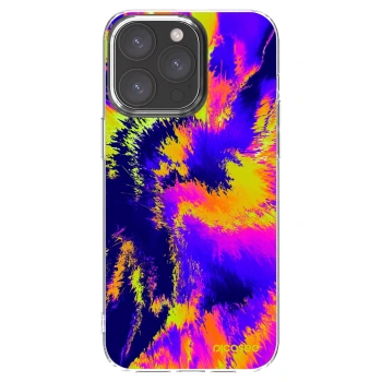 Picasee átlátszó szilikon tok az alábbi mobiltelefonokra Apple iPhone 15 Pro Max - Burn