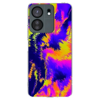 Picasee átlátszó szilikon tok az alábbi mobiltelefonokra Xiaomi Redmi 13C 4G - Burn