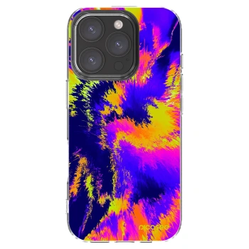 Picasee átlátszó szilikon tok az alábbi mobiltelefonokra Apple iPhone 16 Pro - Burn