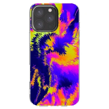 Picasee átlátszó szilikon tok az alábbi mobiltelefonokra Apple iPhone 16 Pro Max - Burn