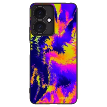 Picasee fekete szilikon tok az alábbi mobiltelefonokra Xiaomi Redmi 13C 5G - Burn