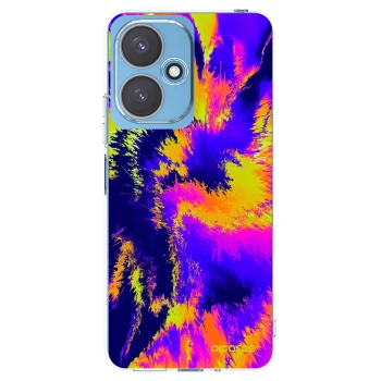 Picasee átlátszó szilikon tok az alábbi mobiltelefonokra Xiaomi Redmi 13C 5G - Burn