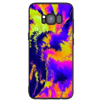 Picasee fekete szilikon tok az alábbi mobiltelefonokra Samsung Galaxy S8 G950F - Burn