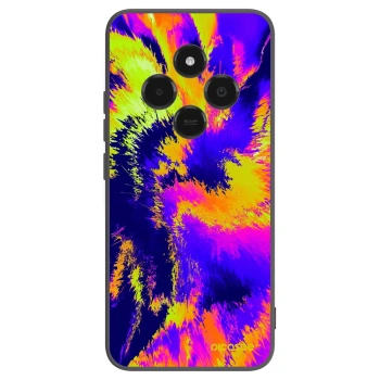 Picasee fekete szilikon tok az alábbi mobiltelefonokra Xiaomi Poco C75 - Burn