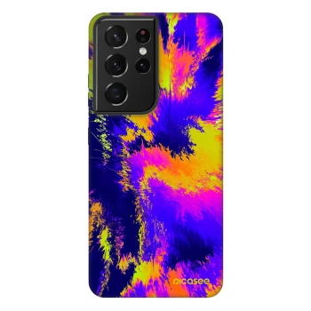 Picasee Fashion Case Samsung Galaxy S21 Ultra 5G G998B - Burn