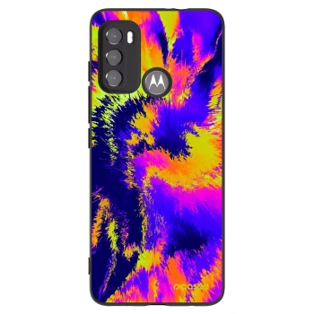Picasee fekete szilikon tok az alábbi mobiltelefonokra Motorola Edge 60 5G - Burn
