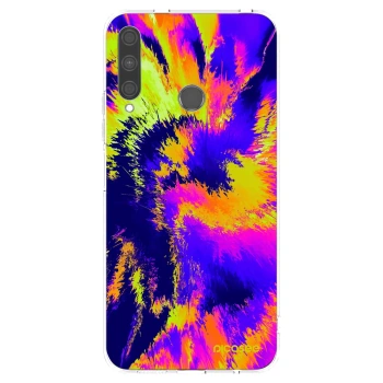 Picasee átlátszó szilikon tok az alábbi mobiltelefonokra Huawei P40 Lite E - Burn