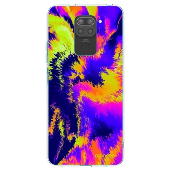 Picasee fekete szilikon tok az alábbi mobiltelefonokra Xiaomi Redmi Note 9 - Burn