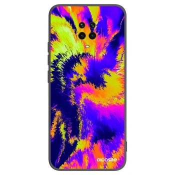 Picasee fekete szilikon tok az alábbi mobiltelefonokra Xiaomi Redmi Note 9S - Burn