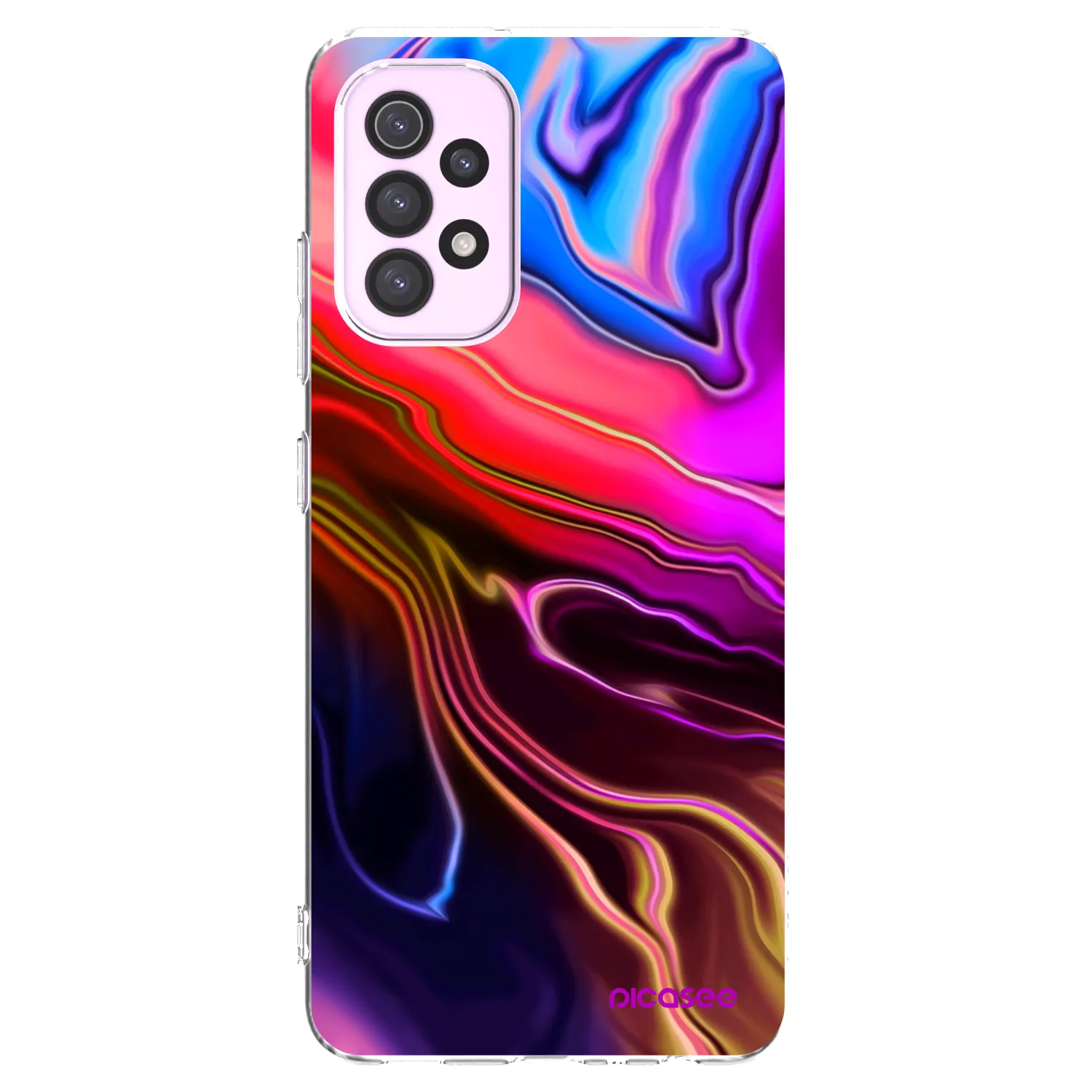 Picasee átlátszó szilikon tok az alábbi mobiltelefonokra Samsung Galaxy A32 5G A326B - Electric