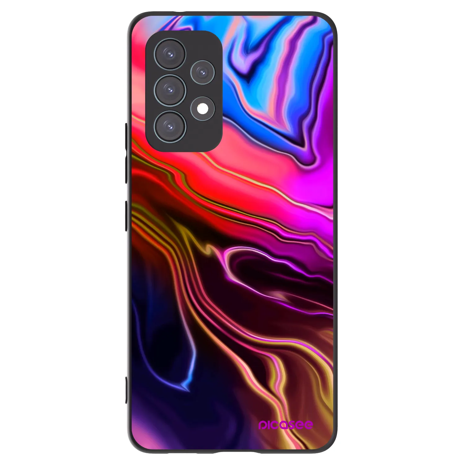 Picasee fekete szilikon tok az alábbi mobiltelefonokra Samsung Galaxy A53 5G A536 - Electric