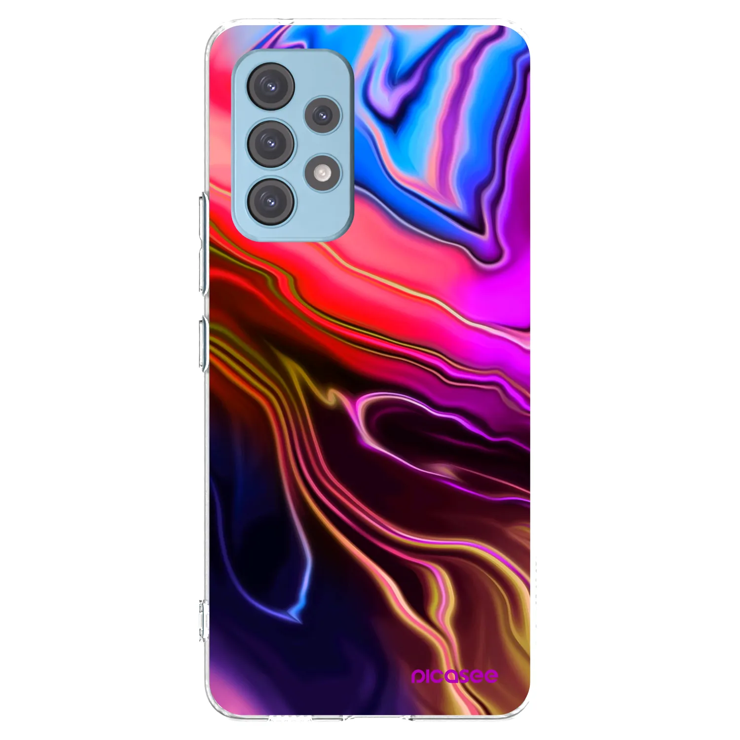 Picasee átlátszó szilikon tok az alábbi mobiltelefonokra Samsung Galaxy A53 5G A536 - Electric