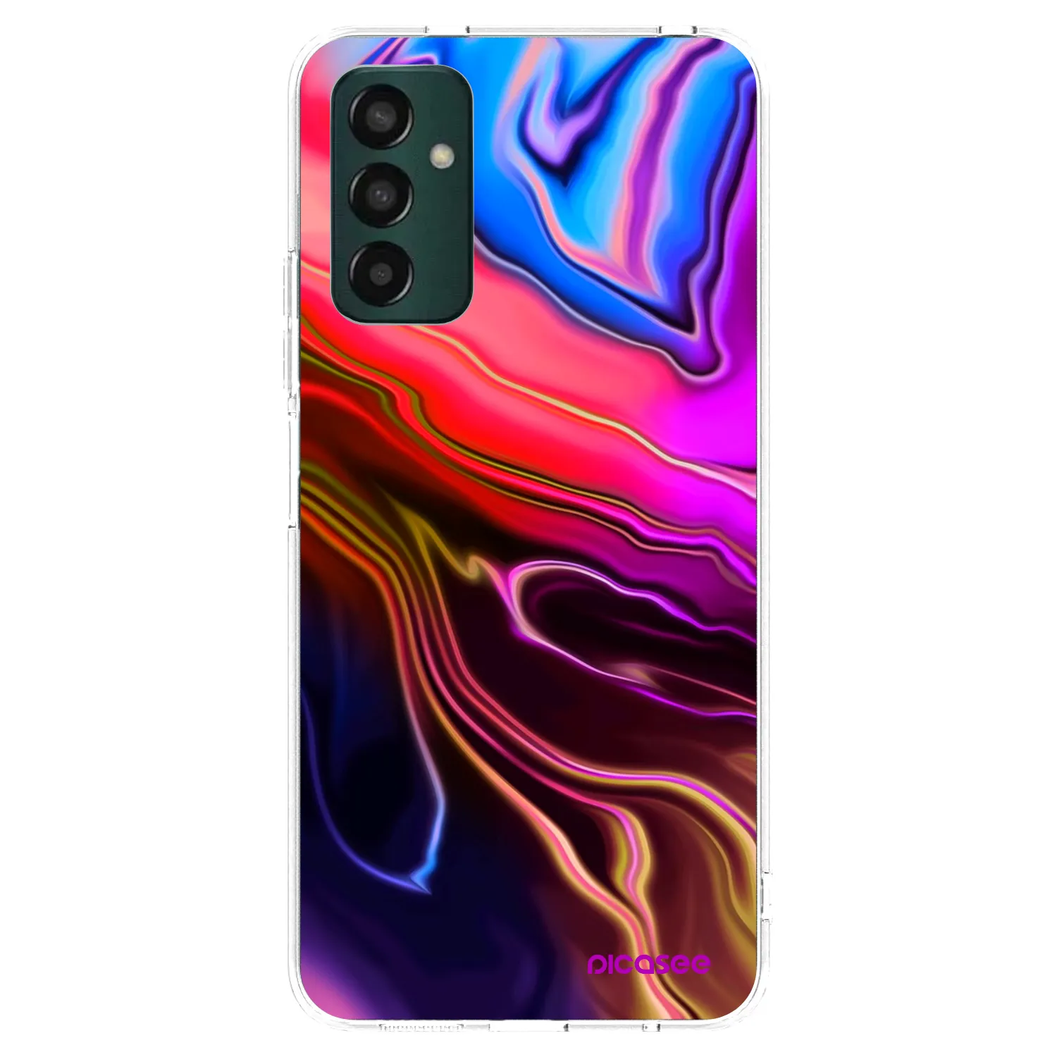 Picasee átlátszó szilikon tok az alábbi mobiltelefonokra Samsung Galaxy M23 5G - Electric