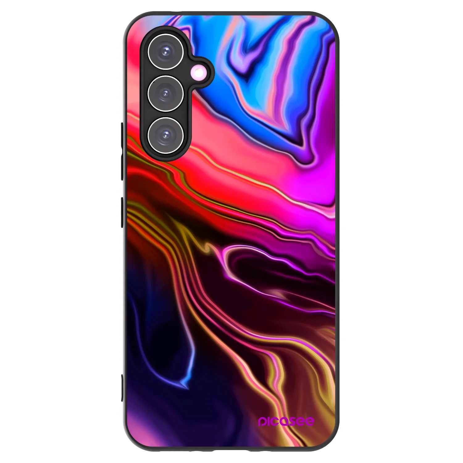 Picasee fekete szilikon tok az alábbi mobiltelefonokra Samsung Galaxy A54 5G A546B - Electric
