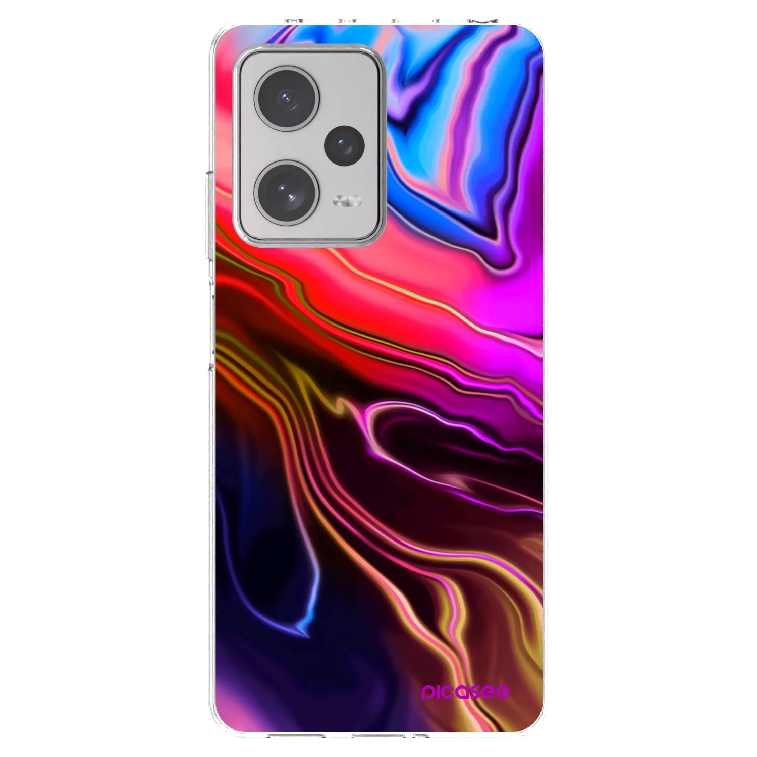 Picasee átlátszó szilikon tok az alábbi mobiltelefonokra Xiaomi Redmi Note 12 Pro+ 5G - Electric