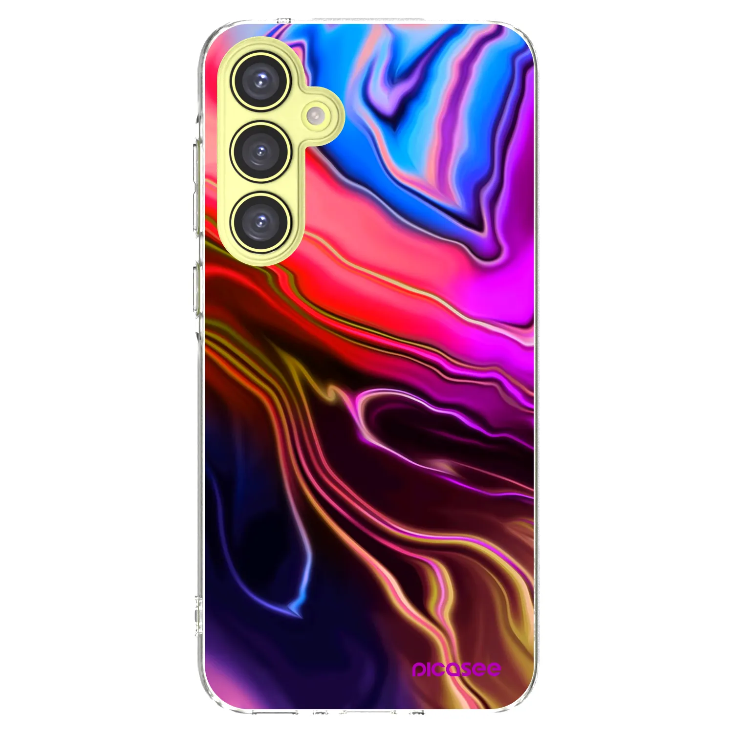 Picasee átlátszó szilikon tok az alábbi mobiltelefonokra Samsung Galaxy A35 5G A356B - Electric