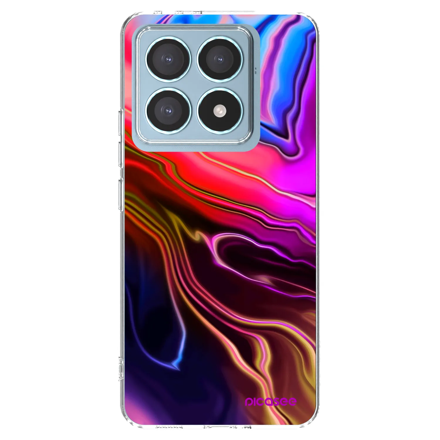 Picasee átlátszó szilikon tok az alábbi mobiltelefonokra Xiaomi 14T Pro - Electric