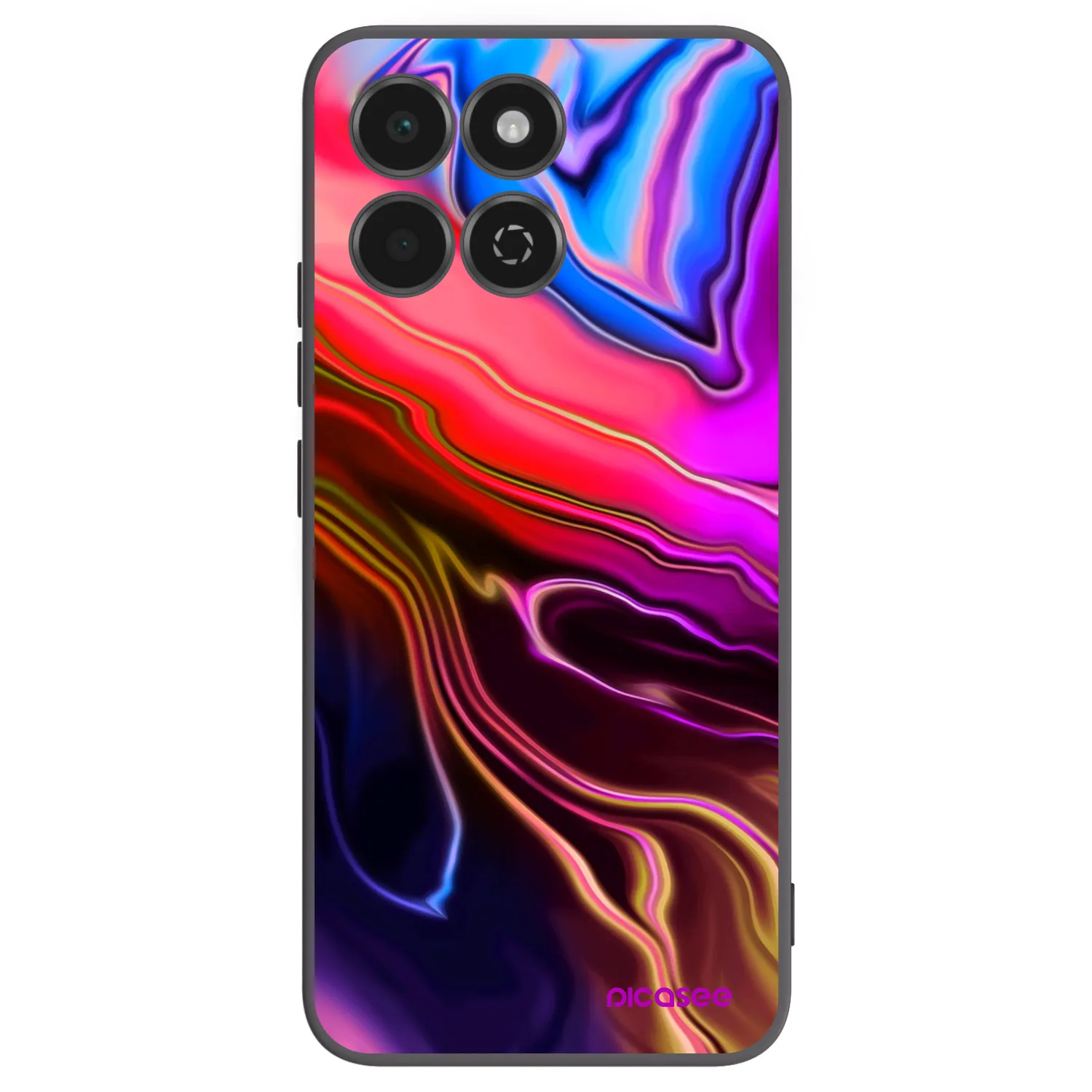 Picasee fekete szilikon tok az alábbi mobiltelefonokra Honor 200 Smart 5G - Electric