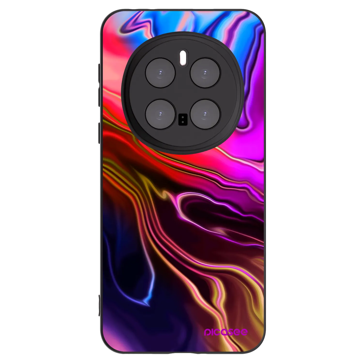 Picasee fekete szilikon tok az alábbi mobiltelefonokra Honor Magic7 Pro 5G - Electric