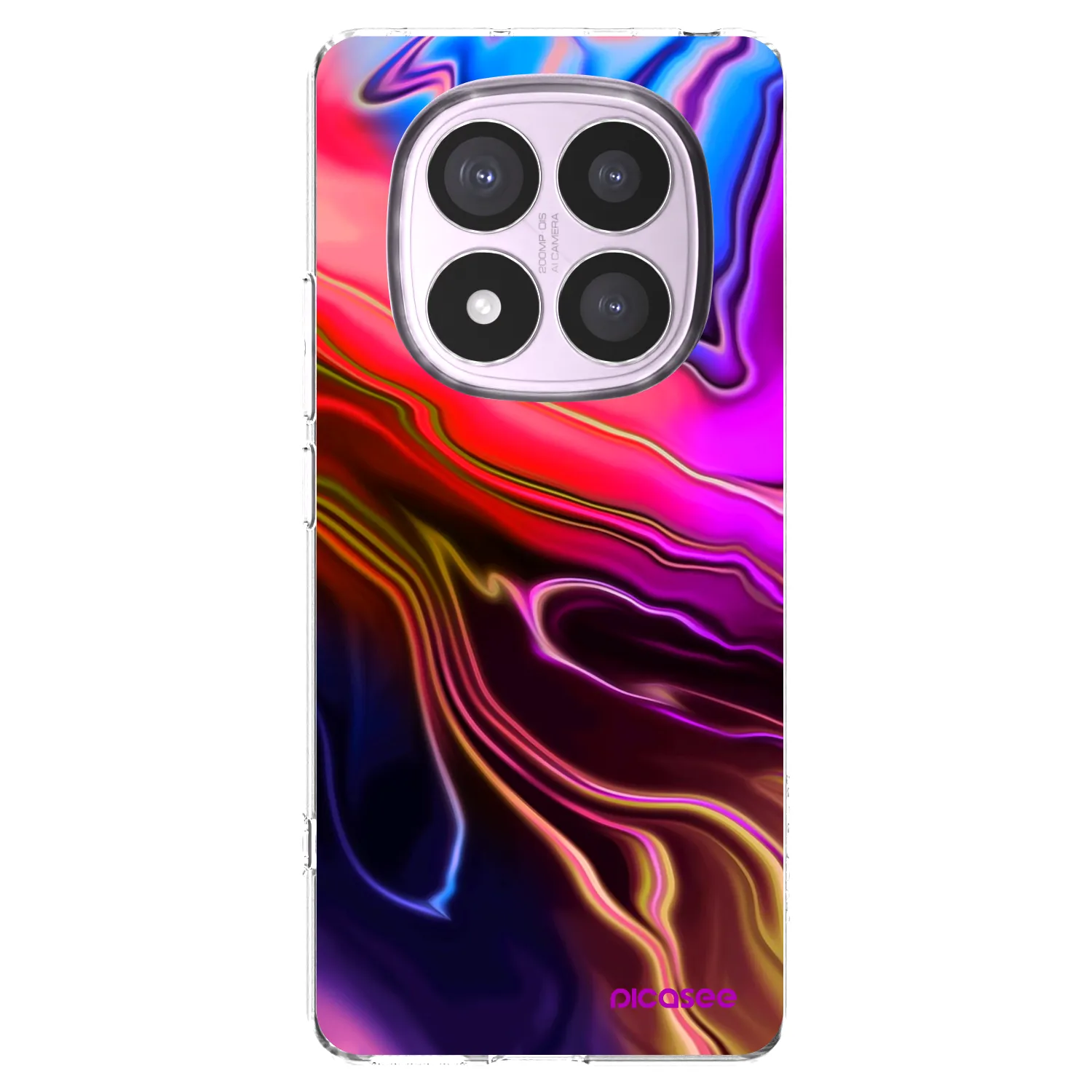 Picasee átlátszó szilikon tok az alábbi mobiltelefonokra Xiaomi Redmi Note 14 Pro 4G - Electric