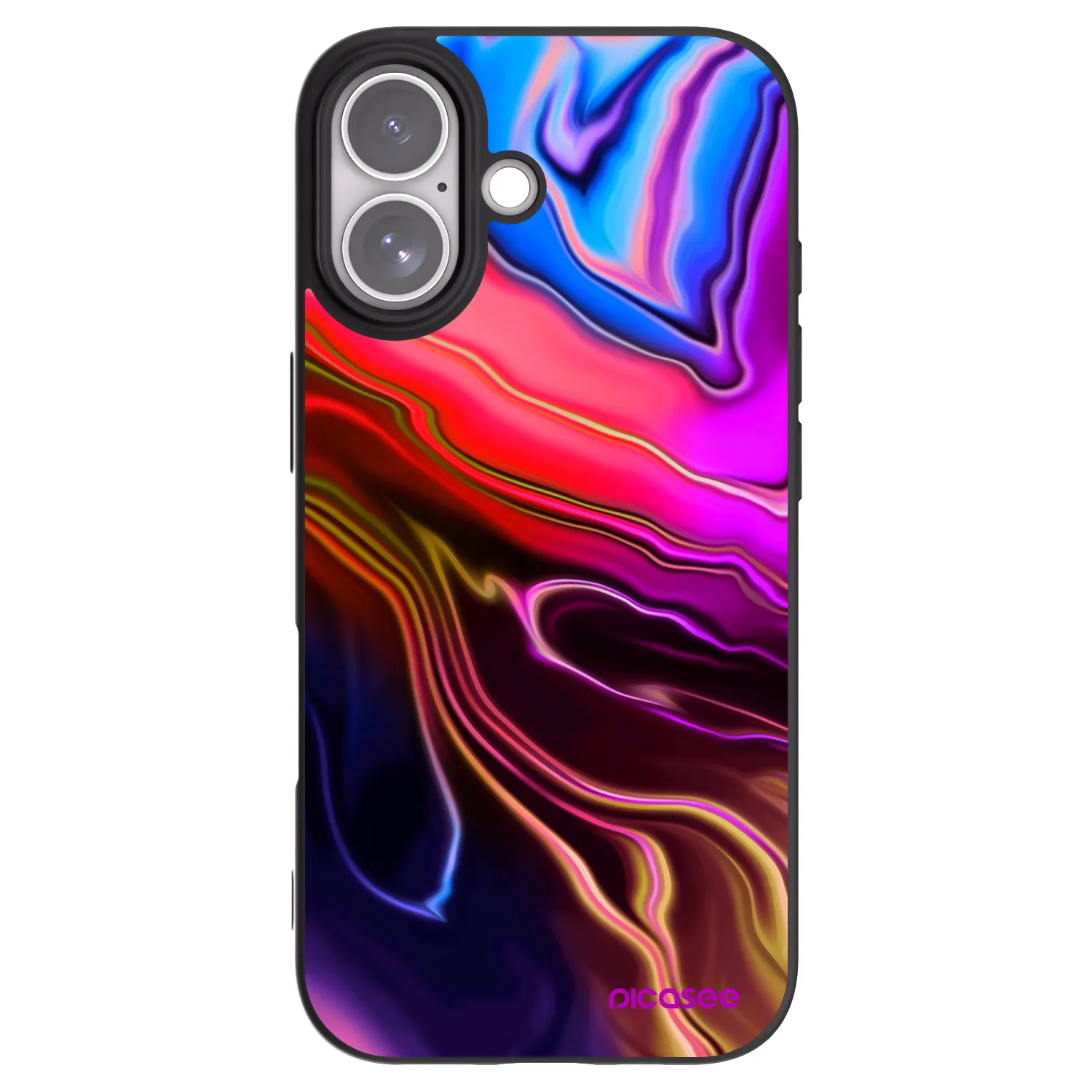 Picasee fekete szilikon tok az alábbi mobiltelefonokra Apple iPhone 17 - Electric