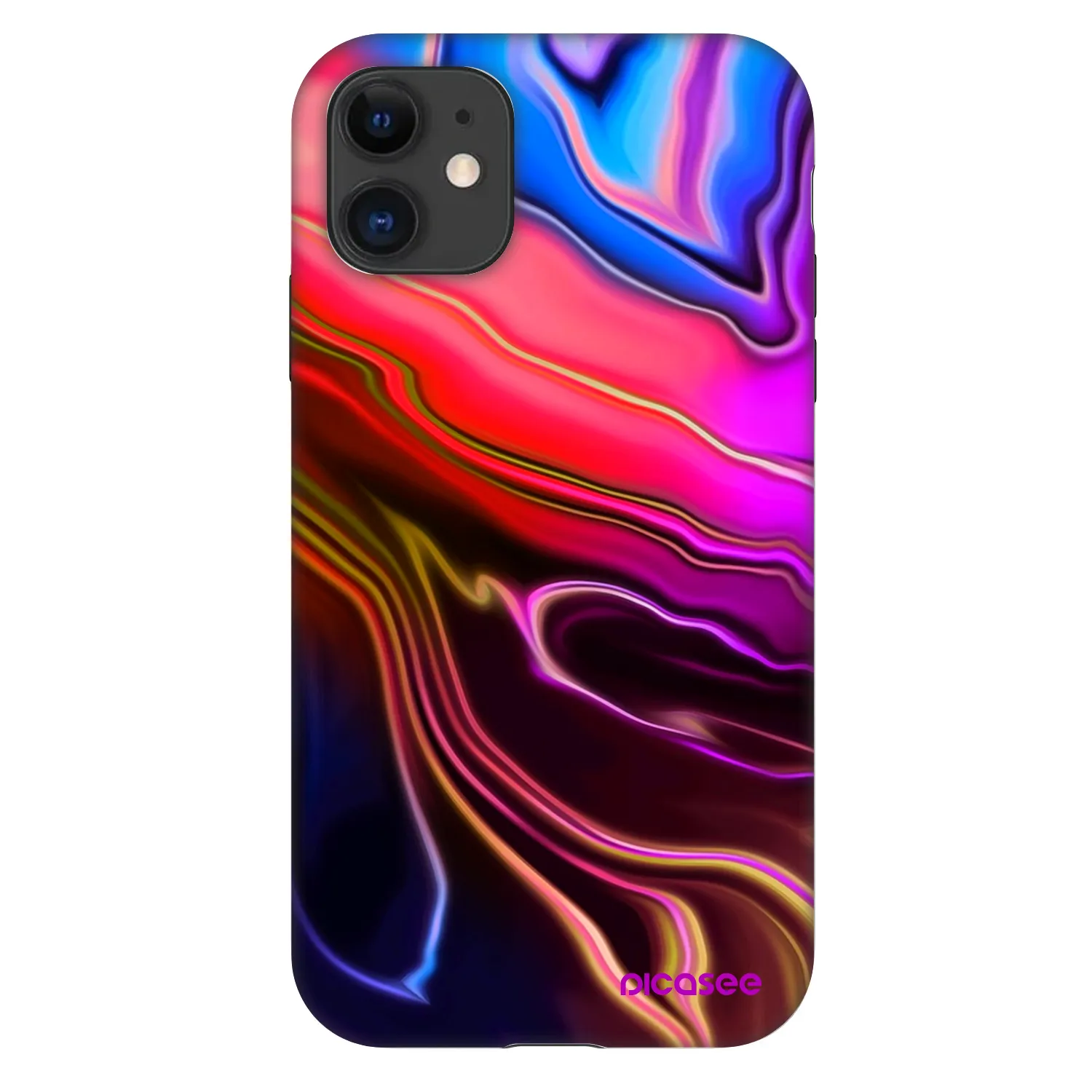 Picasee Fashion Case Apple iPhone 11 - Electric