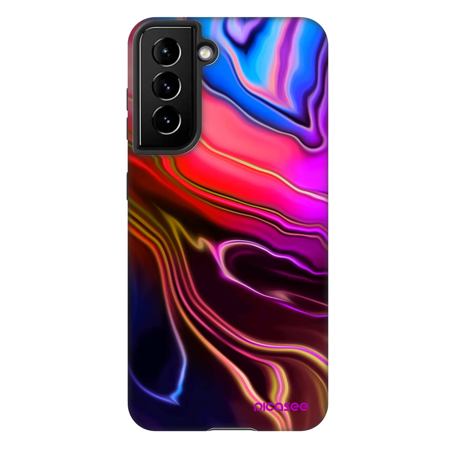 Picasee Fashion Case Samsung Galaxy S22 5G - Electric