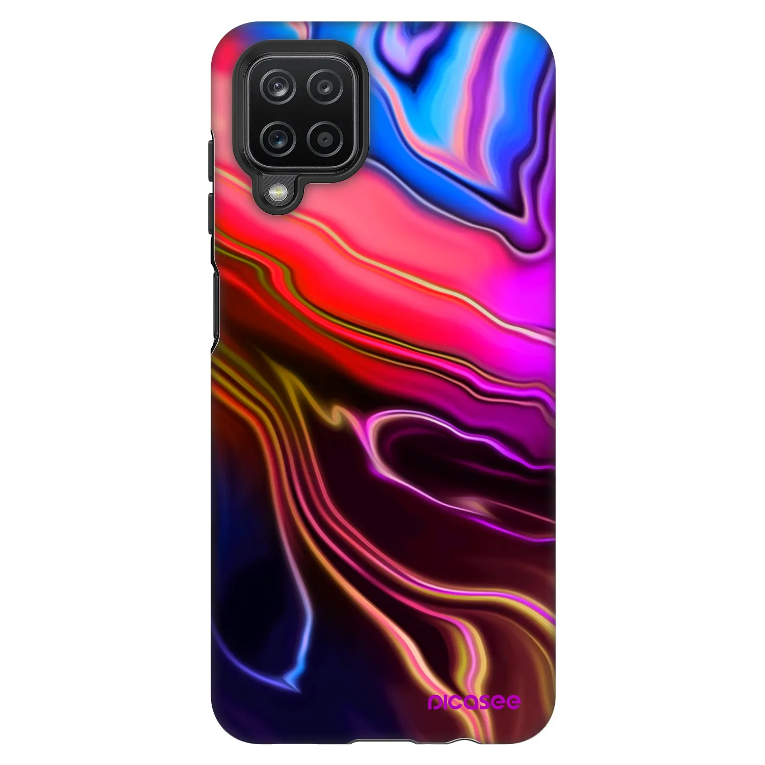 Picasee Fashion Case Samsung Galaxy A12 A125F - Electric
