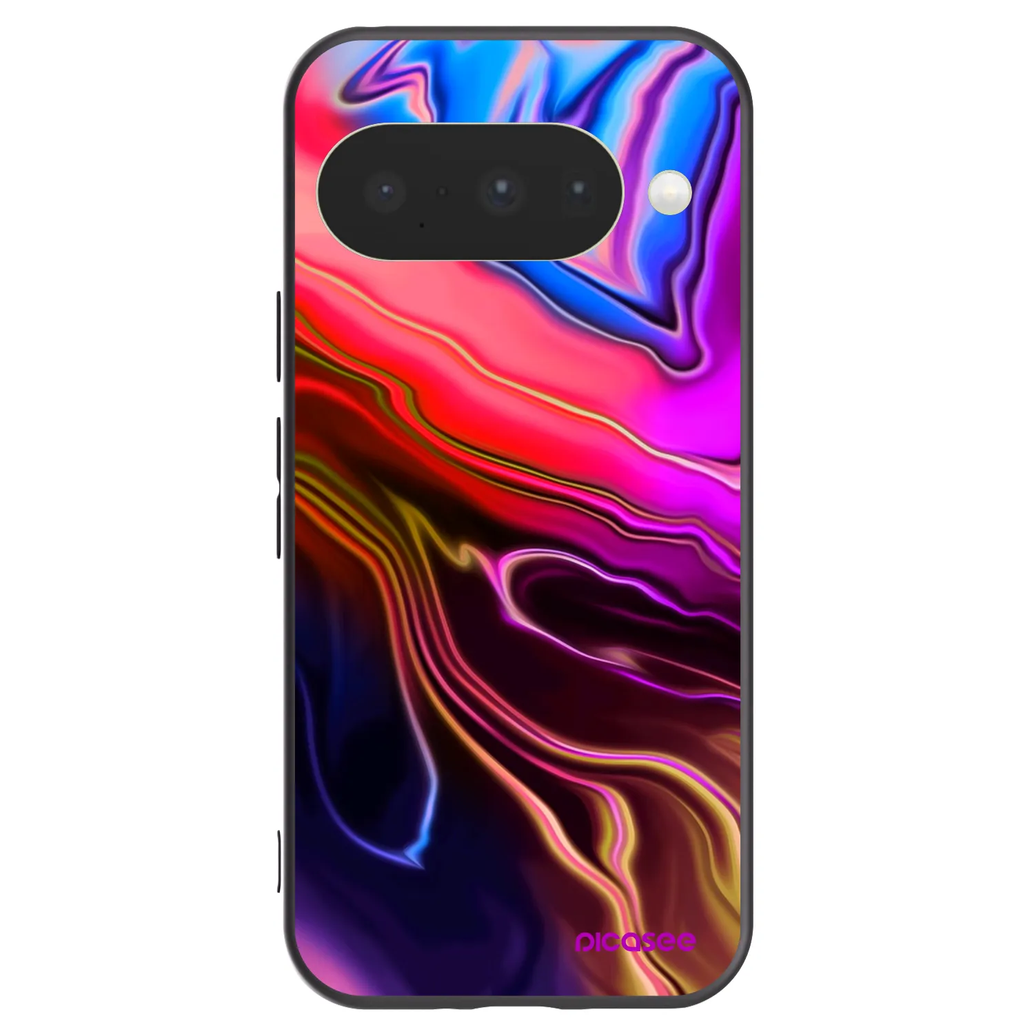 Picasee fekete szilikon tok az alábbi mobiltelefonokra Google Pixel 10 - Electric