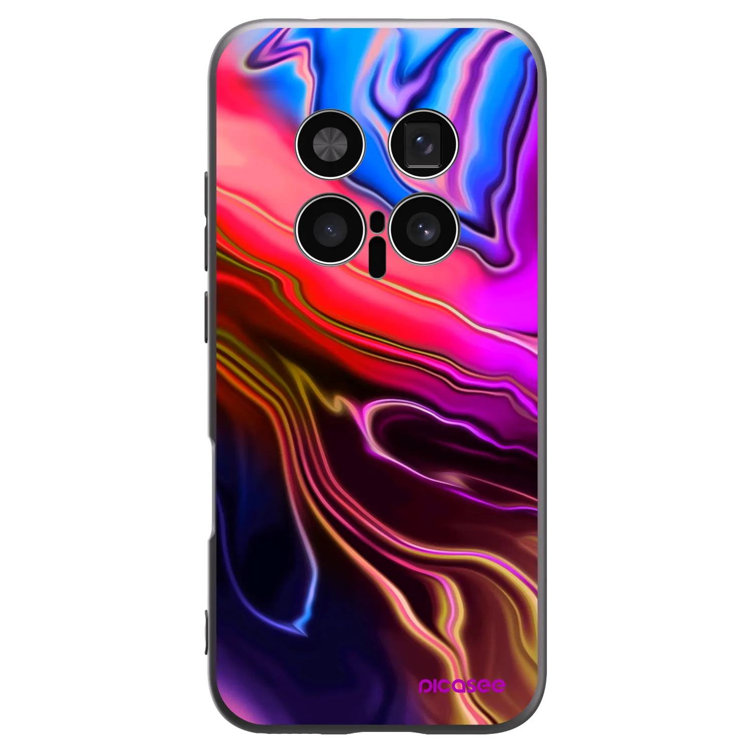 Picasee fekete szilikon tok az alábbi mobiltelefonokra Honor Magic8 Pro 5G - Electric