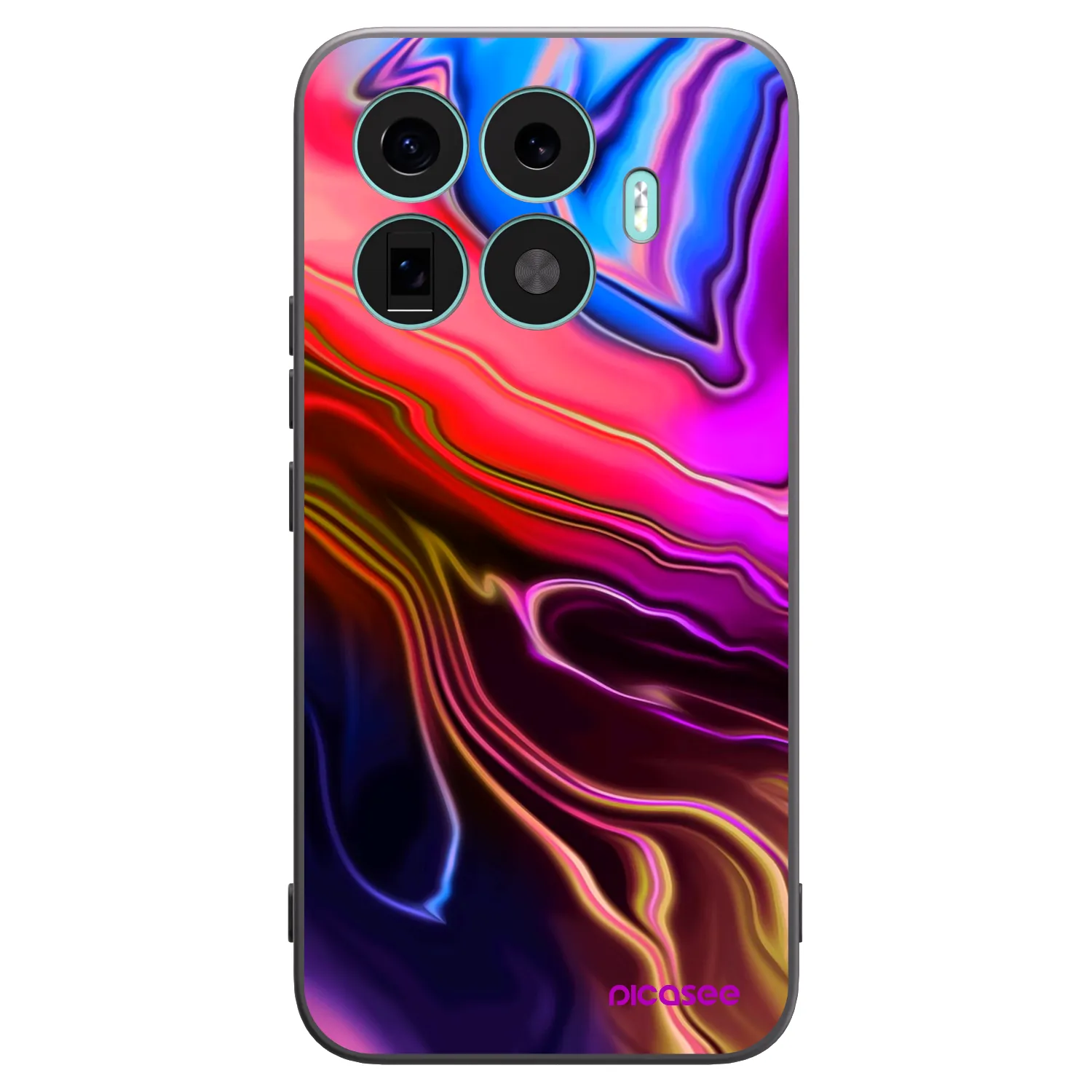 Picasee fekete szilikon tok az alábbi mobiltelefonokra Xiaomi 17T Pro - Electric