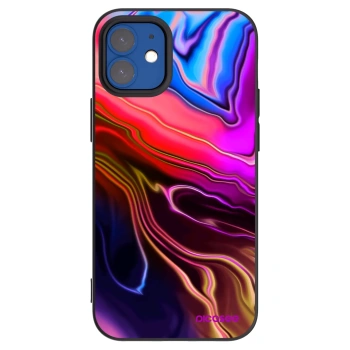 Picasee fekete szilikon tok az alábbi mobiltelefonokra Apple iPhone 12 mini - Electric