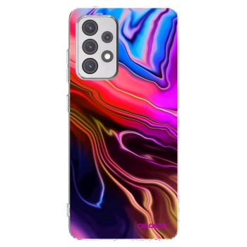 Picasee átlátszó szilikon tok az alábbi mobiltelefonokra Samsung Galaxy A52 5G A525F - Electric