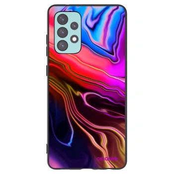 Picasee fekete szilikon tok az alábbi mobiltelefonokra Samsung Galaxy A72 A725F - Electric