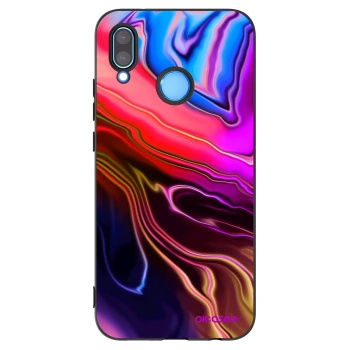 Picasee fekete szilikon tok az alábbi mobiltelefonokra Huawei P20 Lite - Electric